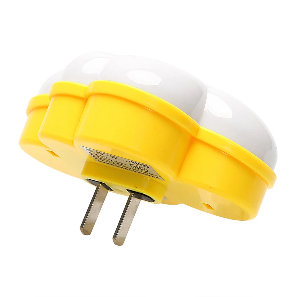 Night Light Sensor Control Comfort Floodlight Cloud Shape EU US Plug Novelty Kids Night Light For Baby Room Gift Illuminator