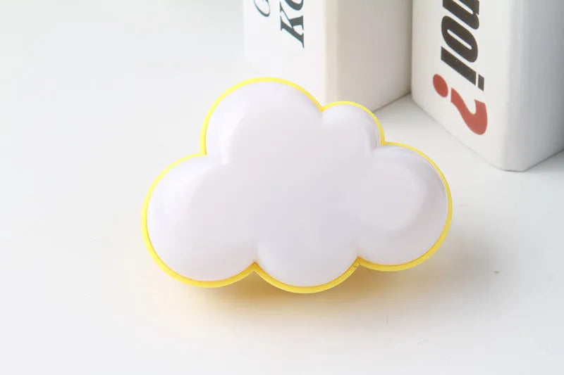 Night Light Sensor Control Comfort Floodlight Cloud Shape EU US Plug Novelty Kids Night Light For Baby Room Gift Illuminator