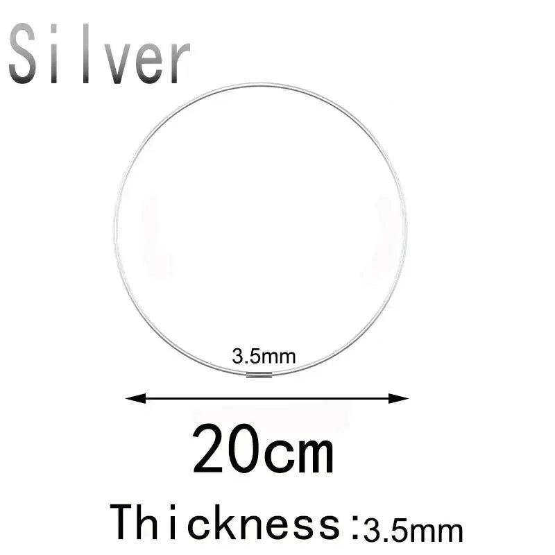 1/10pcs Metal Floral Hoop Gold For Crafts Party Decoration Metal Dream Catcher Ring for Macrame 10cm 15cm 20cm 25cm 30cm
