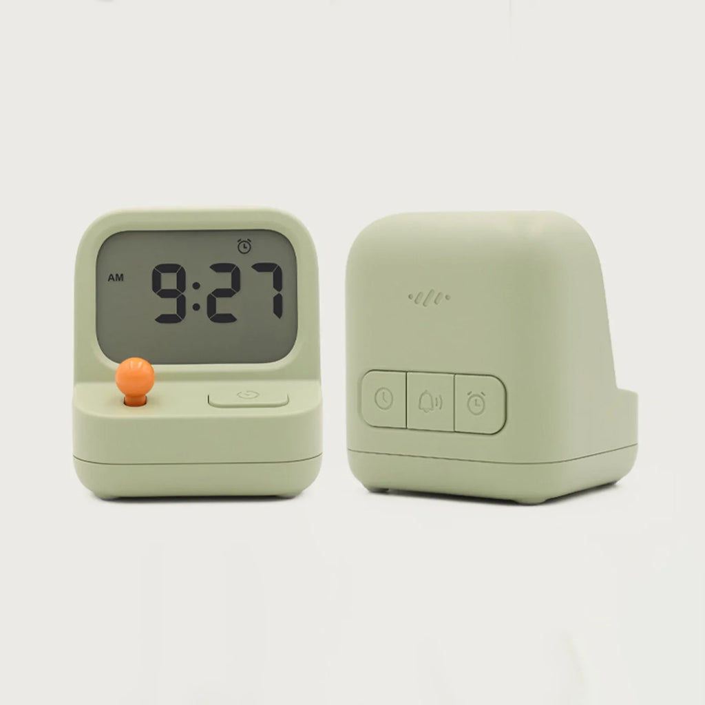 Alarm Clocks Snooze Digital Clock Novelty Silent Table Clock Cartoon Shaped Alarm Clocks Silent Non Ticking for Kids Desk Clock