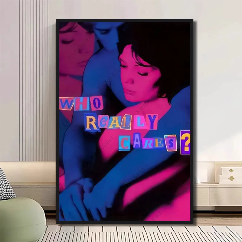 Classic TV Drama TV Girl Art Poster, Cover Magazine High-definition Printed Canvas Art, Used for Home Wall Decoration, Frameless