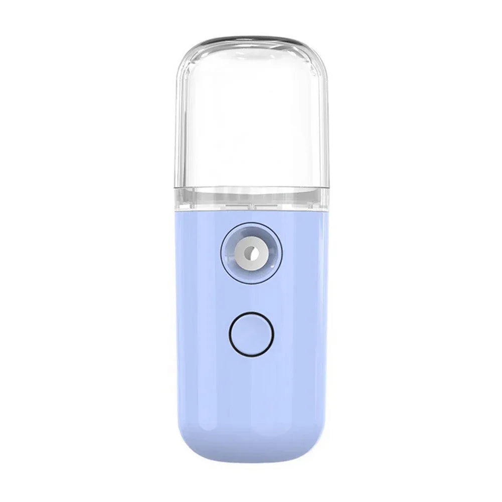 Small Air Humidifiers Personal Facial Sprayer Humidifier Atomizer 30ml Bedroom Mist Cooler Chargeable Rain Cloud Humidifier Home