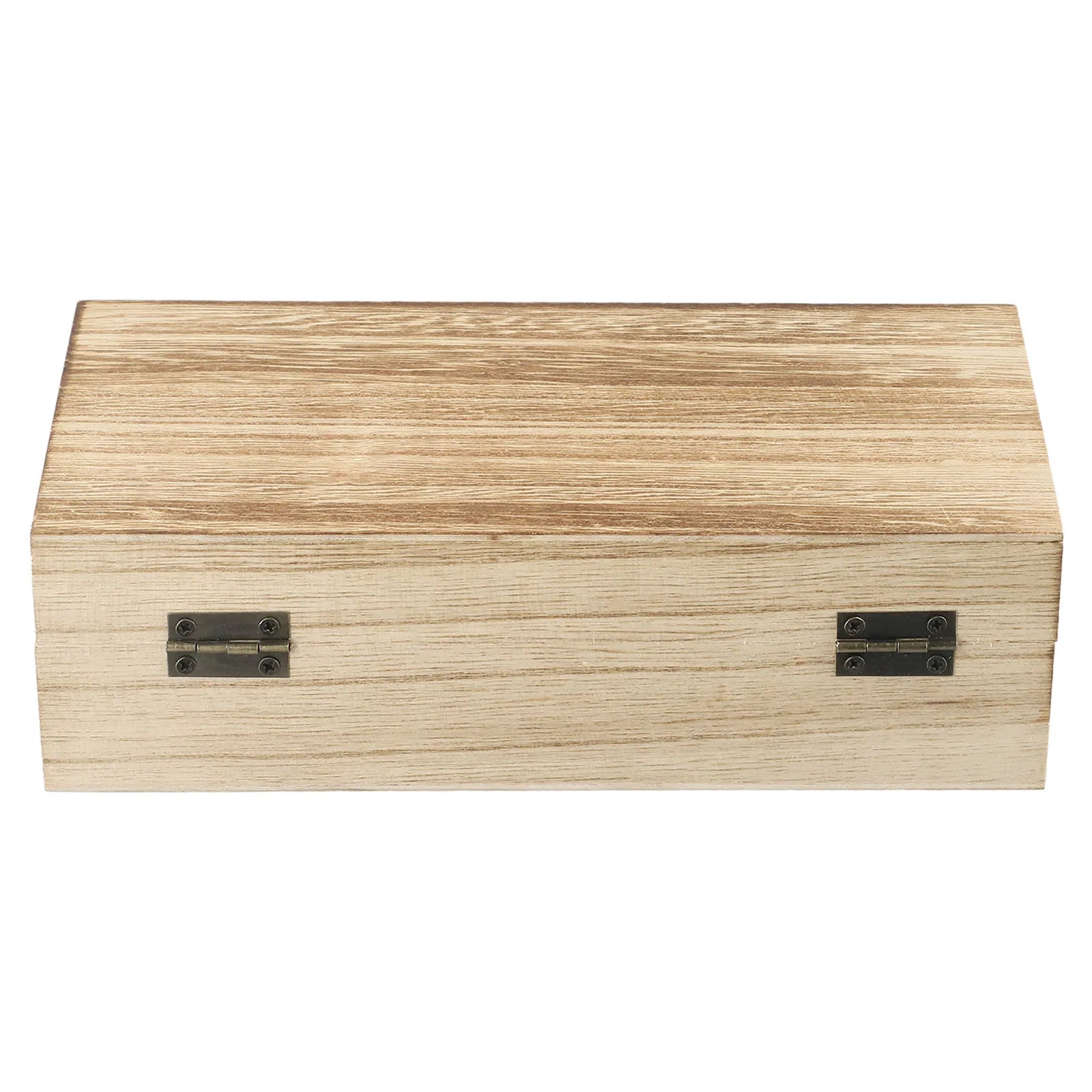 20*10*6 Cm Rectangular Durable Wooden Storage Box Retro Jewelry Box Gift Box Desktop Organizer Clamshell Container