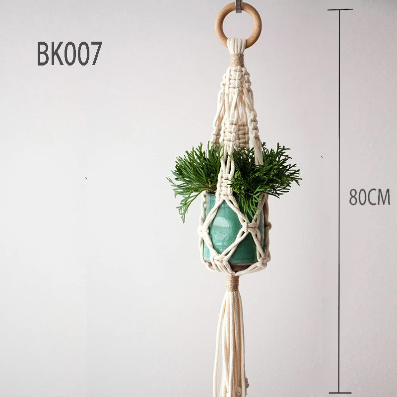 Good quality handmade macrame handmade plant hanger flower pot holder