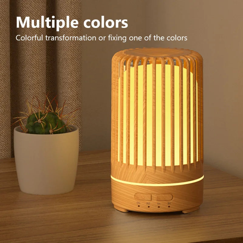 150ml Ultrasonic Aroma Diffuser USB Air Humidifier 7-color Night Light Essential Oil umidificador For Home Office Car Sprayer 1p