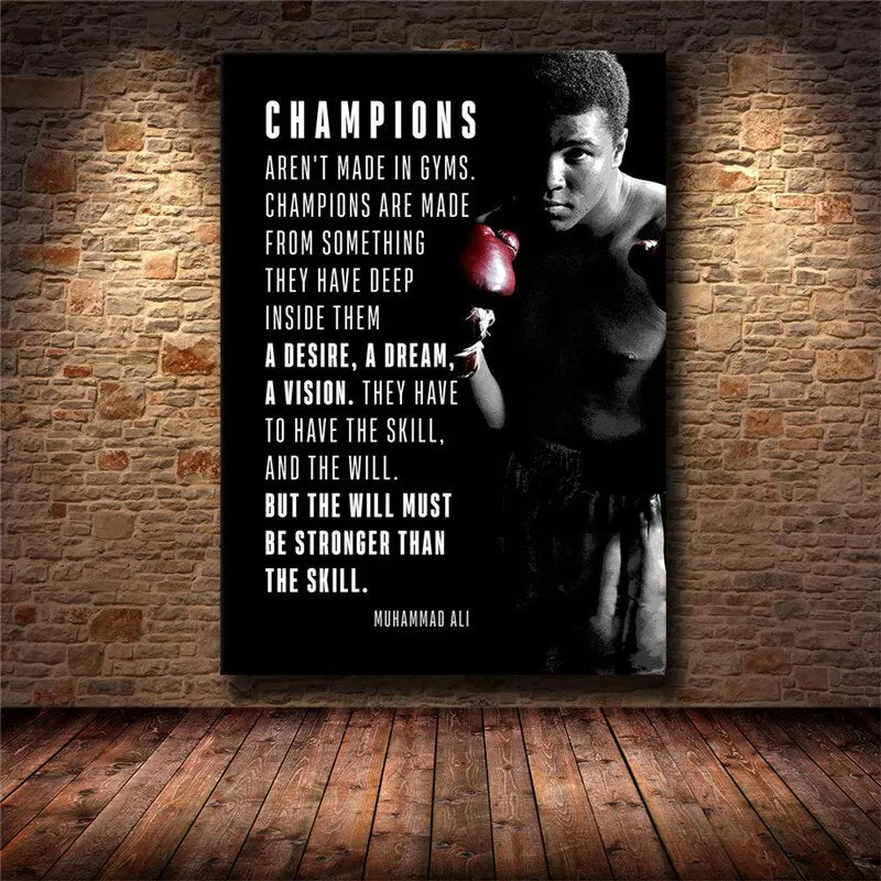 Inspirational Success Quote Canvas Art  Motivational HD Print Wall Art Poster for Living Room  Home Decor
