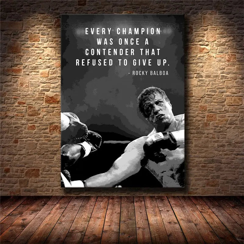 Inspirational Success Quote Canvas Art  Motivational HD Print Wall Art Poster for Living Room  Home Decor
