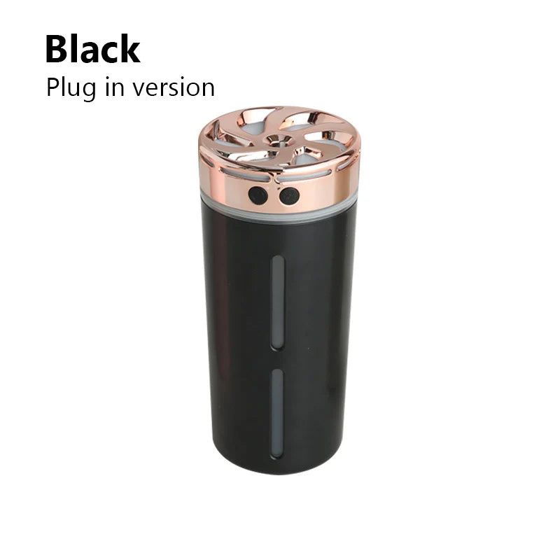New 300ml Car Air Humidifier With Color Night Light Small Silent Humidifier Air Freshener Home Aroma Machine Fragrance diffuser