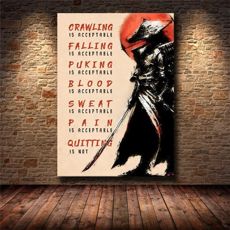 Inspirational Success Quote Canvas Art  Motivational HD Print Wall Art Poster for Living Room  Home Decor