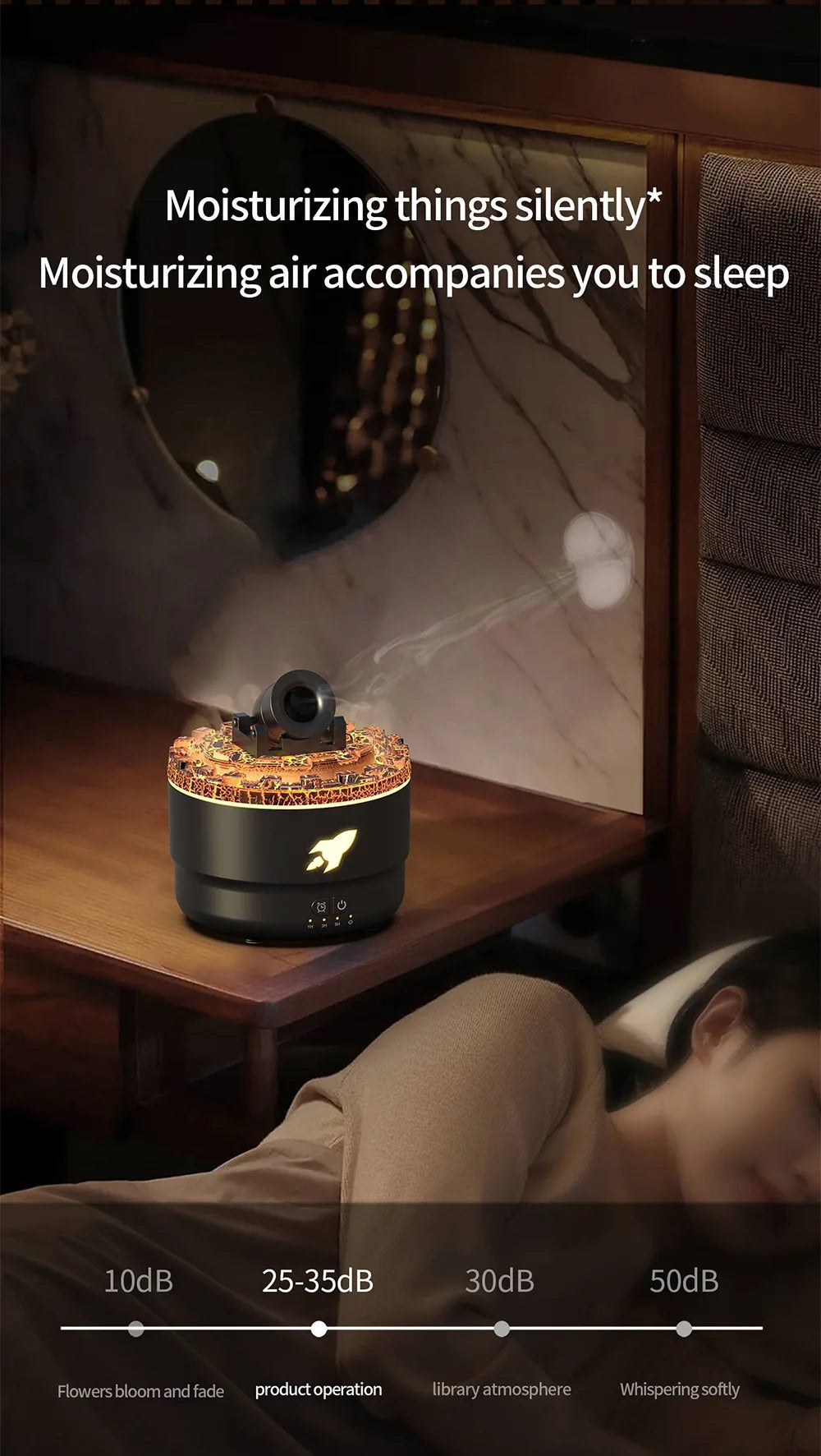 Cannon Aromatherapy Diffuser Jellyfish Spray Air Humidifier 7Colour Gradient Night Light Ultrasound Essential Oil Arome Diffuser