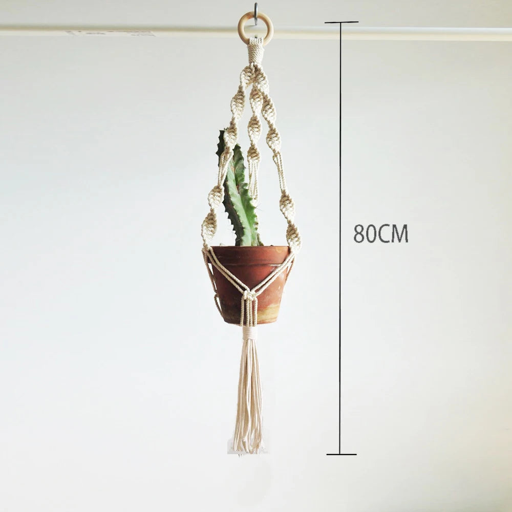 Good quality handmade macrame handmade plant hanger flower pot holder