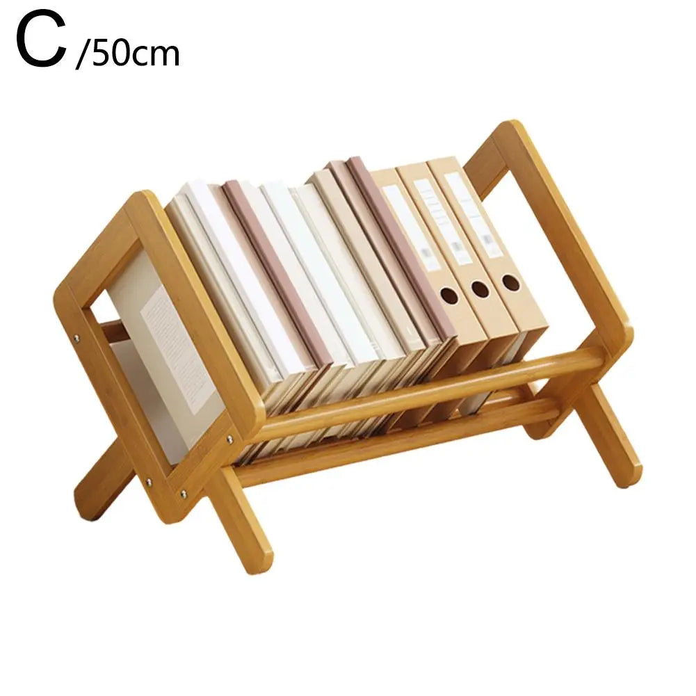 Desktop Bookshelf Magazine Rack Desktop Office Book Storage Rack Student Economy Bookshelf Children's Storage Rack 33/40CM