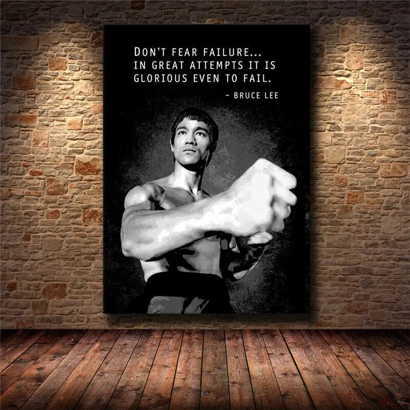 Inspirational Success Quote Canvas Art  Motivational HD Print Wall Art Poster for Living Room  Home Decor
