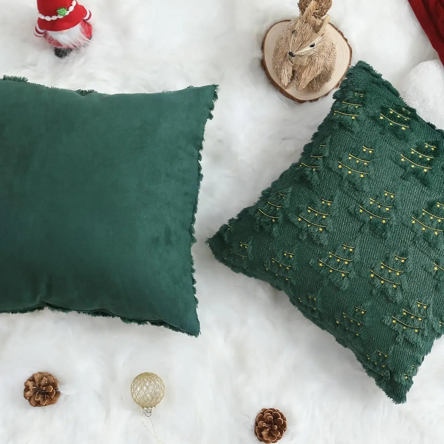 2025 New Spring Decorative Throw Pillow Covers Corduroy Boho Windmill Textured Cushion Cover 45x45CM Pillowcases Home Decor