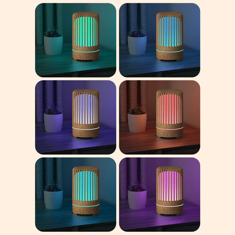 150ml Ultrasonic Aroma Diffuser USB Air Humidifier 7-color Night Light Essential Oil umidificador For Home Office Car Sprayer 1p