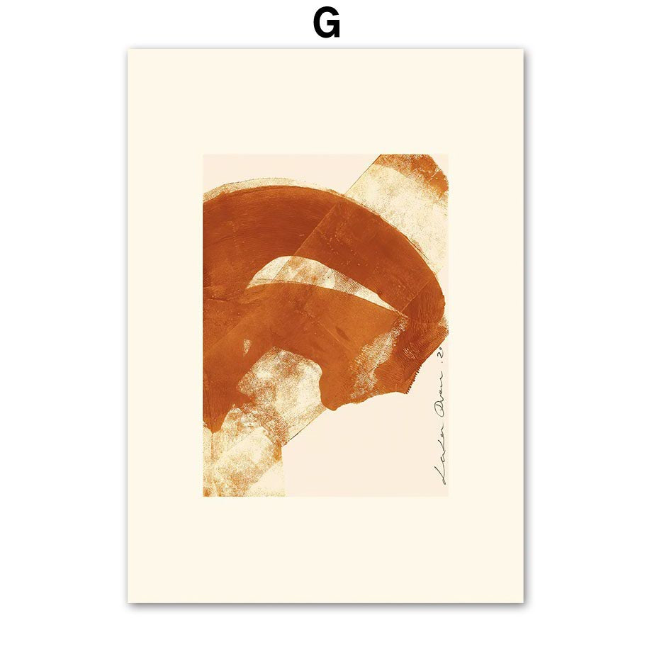 Pajama Girl Famous Painting Poster Line Mural Abstract Geometric Art Printed Canvas Figure Nordic Decorated Living Room Painting