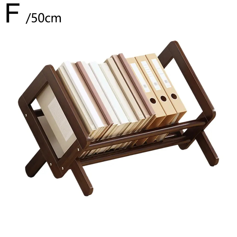 Desktop Bookshelf Magazine Rack Desktop Office Book Storage Rack Student Economy Bookshelf Children's Storage Rack 33/40CM