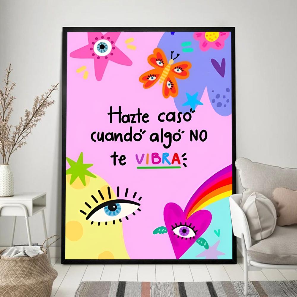 Abstract Eye Shapes Hand Moon Poster Classic Vintage Posters HD Quality Wall Art Retro Posters for Home Room Wall Decor