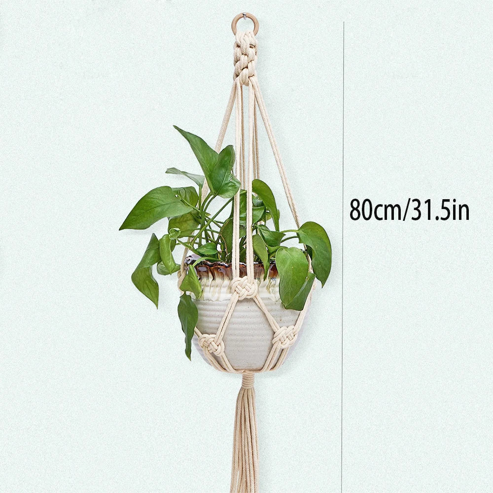 Good quality handmade macrame handmade plant hanger flower pot holder
