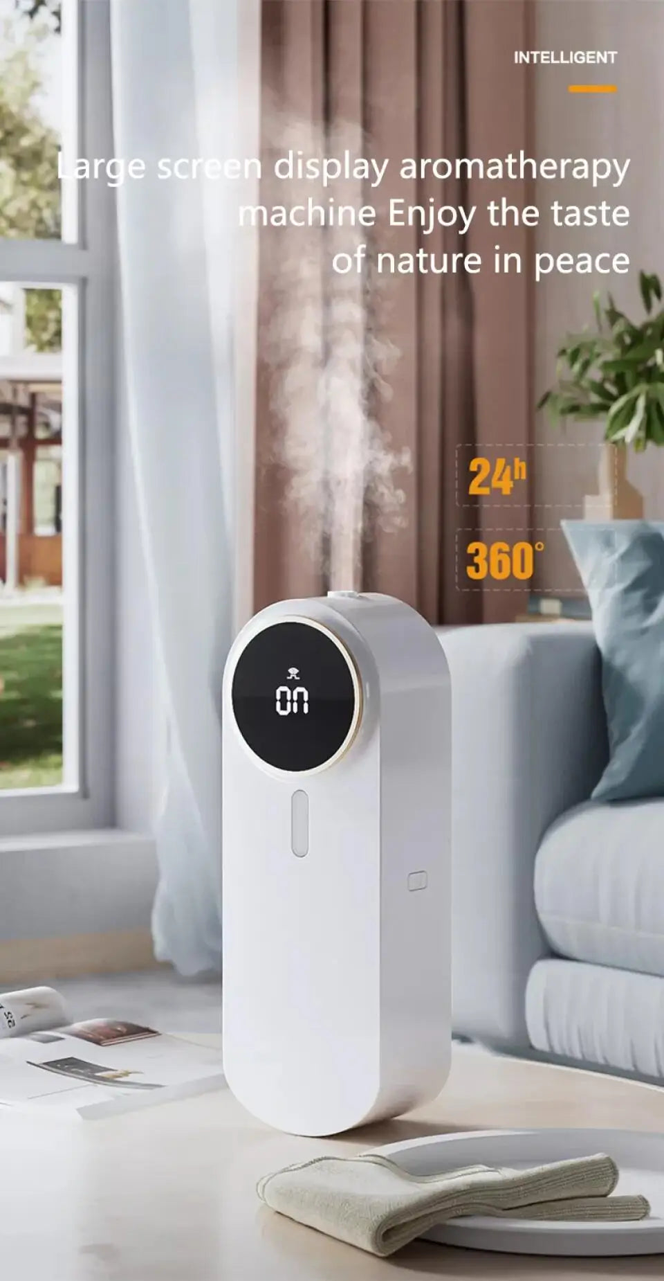 Humidifier Aromatherapy Machine Hotel Home Aroma Smell Distributor Air Freshener Flavoring Diffuser Aromatherapy Essential Oil