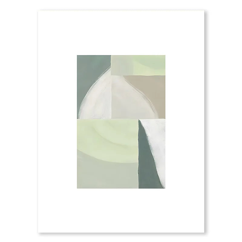 Green Botanical Vase La Mela Van Gogh Abstract Line Wall Art Canvas Painting Posters And Prints Pictures For Living Room Decor