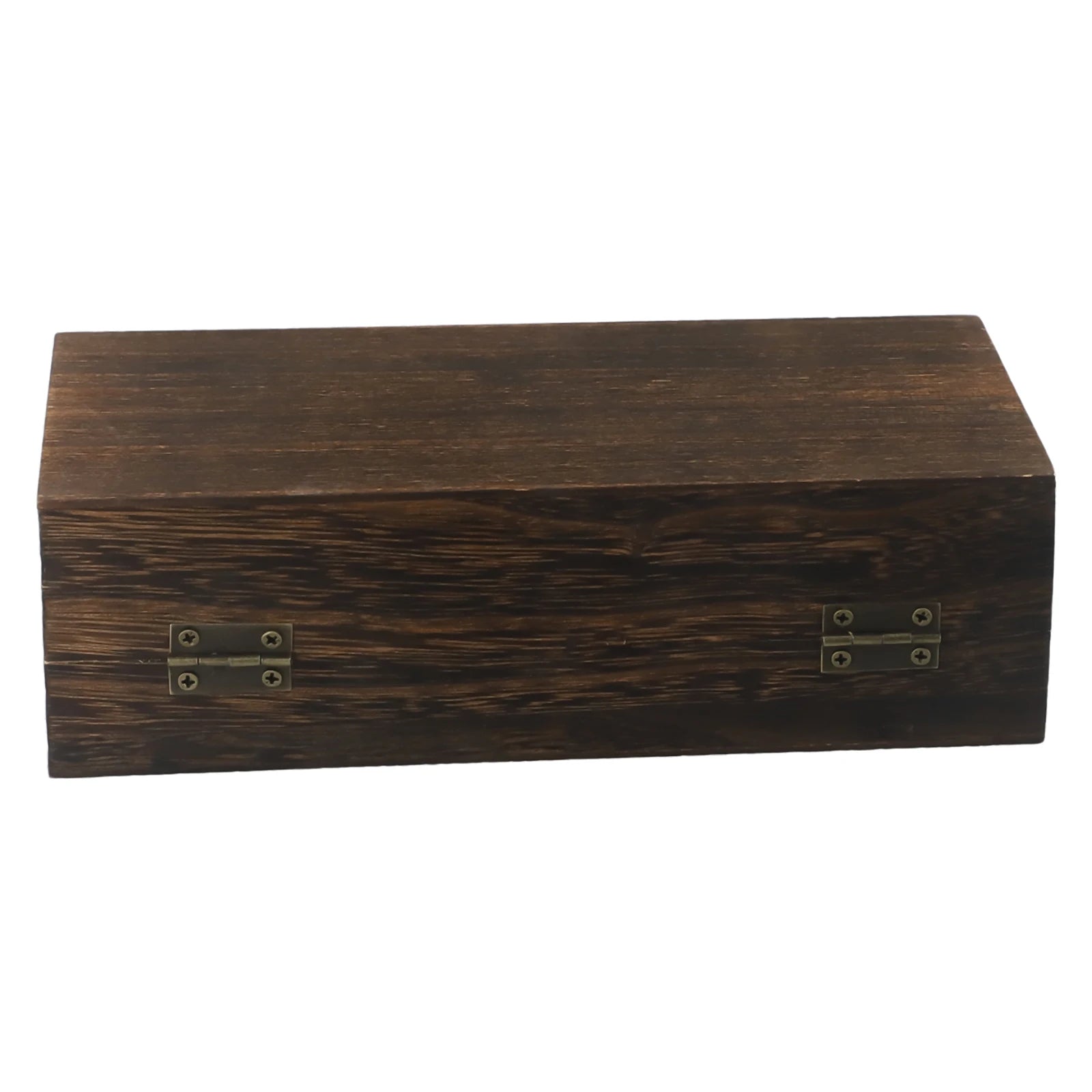 20*10*6 Cm Rectangular Durable Wooden Storage Box Retro Jewelry Box Gift Box Desktop Organizer Clamshell Container