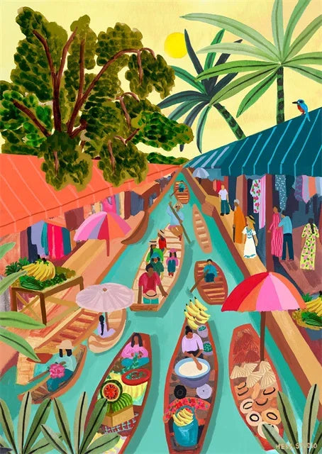 Colorful Travel Mountain City Canvas Painting Posters and Prints Abstract Landscape Wall Art Pictures for Home Living Room Decor