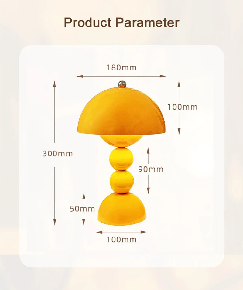 Nordic LED Flowers Table Lamp USB Dimmable For Home Living Table Bedroom Bedside Room Decoration LED Night Lamps Desk Light