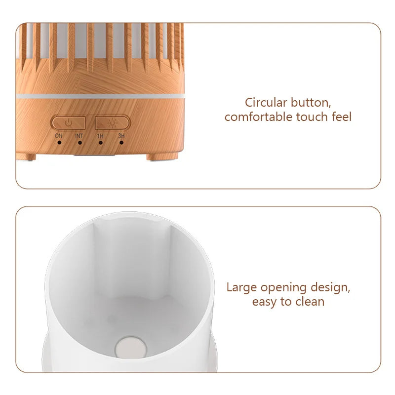 150ml Ultrasonic Aroma Diffuser USB Air Humidifier 7-color Night Light Essential Oil umidificador For Home Office Car Sprayer 1p