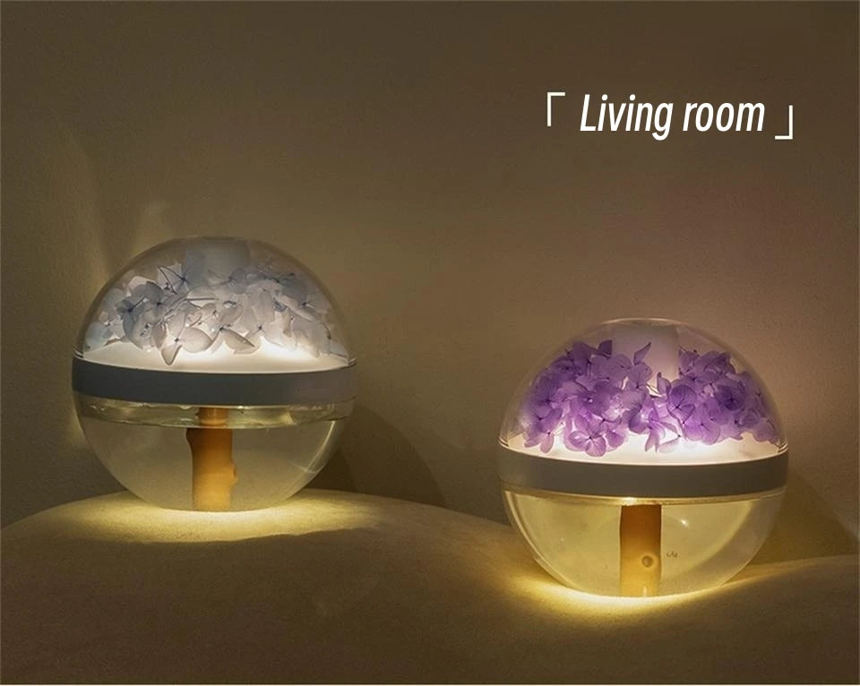 800mAh USB Rechargeable Battery Air Humidifier Eternal Flower Portable Mist Sprayer Aroma Diffuser Home Mini Humidifier Atomizer