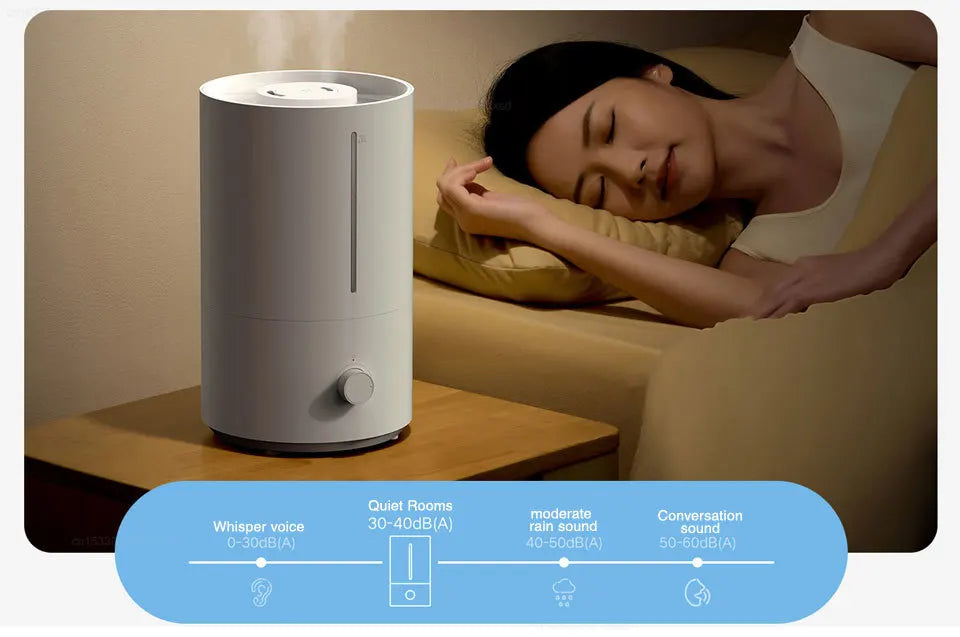 Xiaomi Mijia Humidifier 2 300mL/h Humidification 4L Large Capacity Mist Maker Aroma Diffuser Humidity Low Sound Home Appliances
