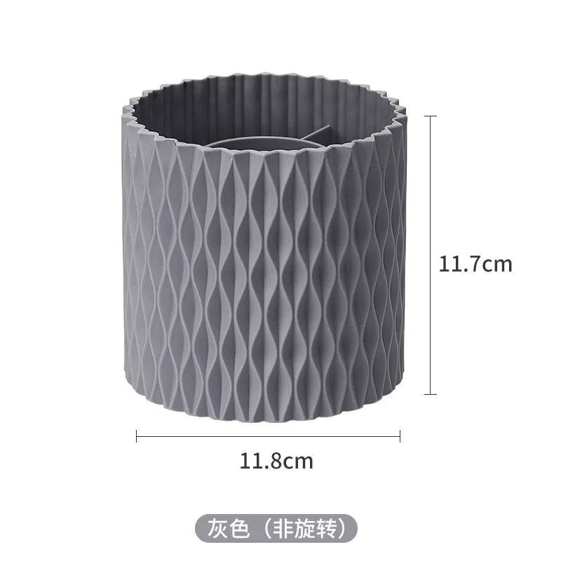 360° rotating multifunctional desktop eyebrow pencil makeup brush storage box makeup brush cup holder makeup tool storage box