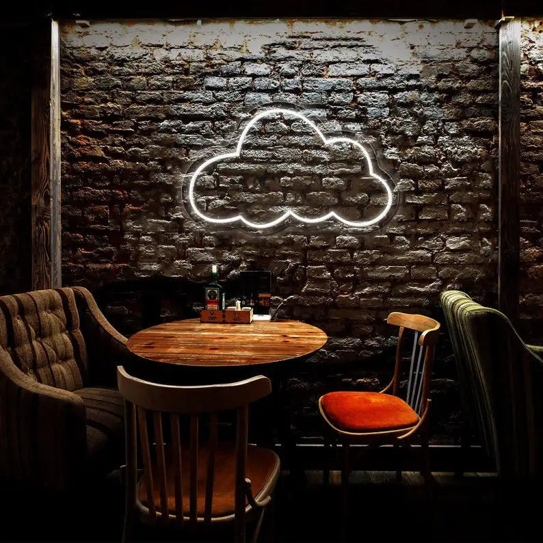 Cloud Neon Sign LED Aesthetic Room Decor Neon Light Cloud Wall Decorative Night Lights for Kids Room Home Decor Neon Light
