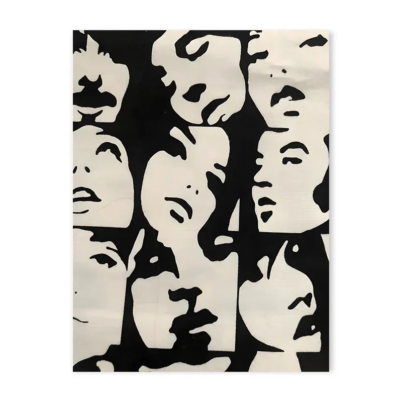 Downtown Girl Aesthetic Print Posters Y2K Rock Style Canvas Painting Abstract Living Room Bedroom Retro Music Wall Art Decor