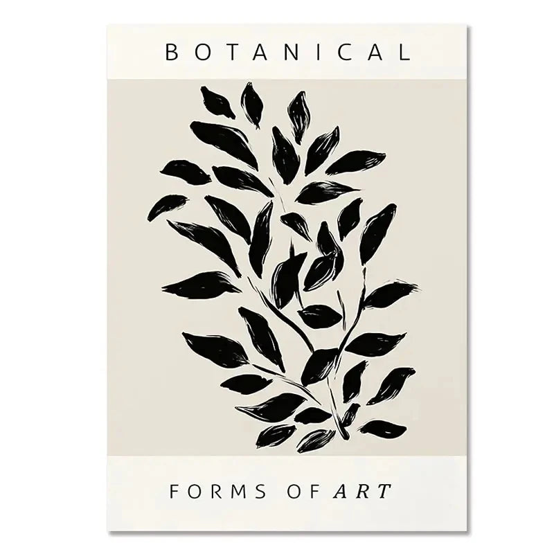 Geometric Leaf Rainbow Abstract Boho Canvas Prints Bohemia Line Poster Nordic Room Wall Aesthetics Art Painting For Home Decor
