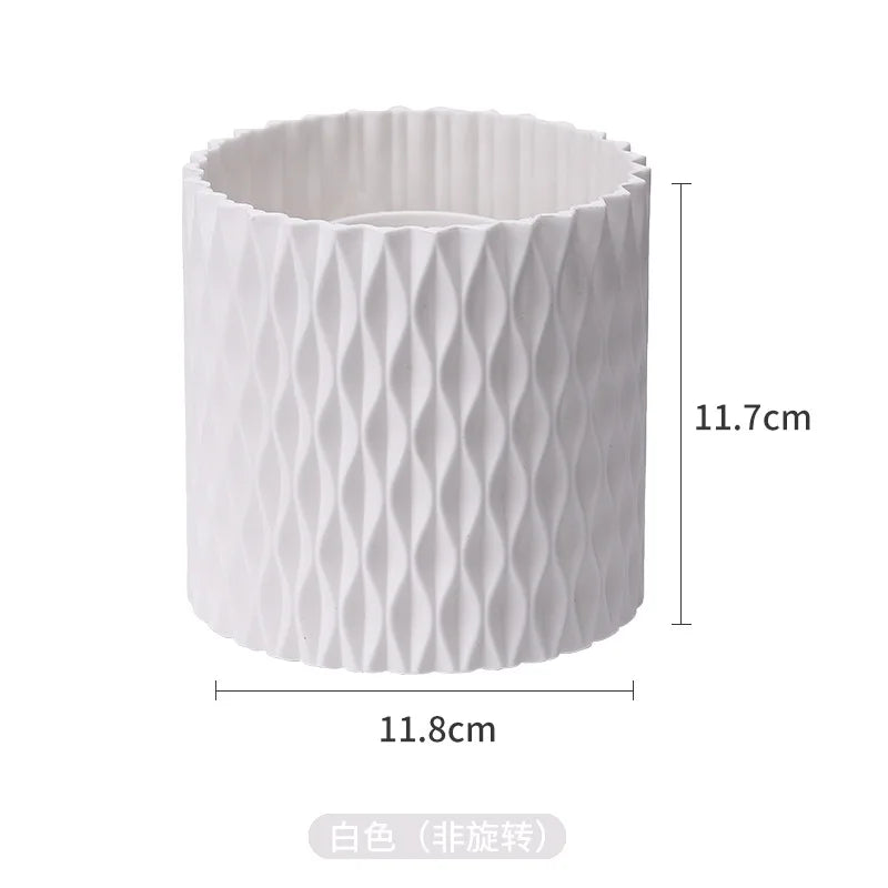 360° rotating multifunctional desktop eyebrow pencil makeup brush storage box makeup brush cup holder makeup tool storage box