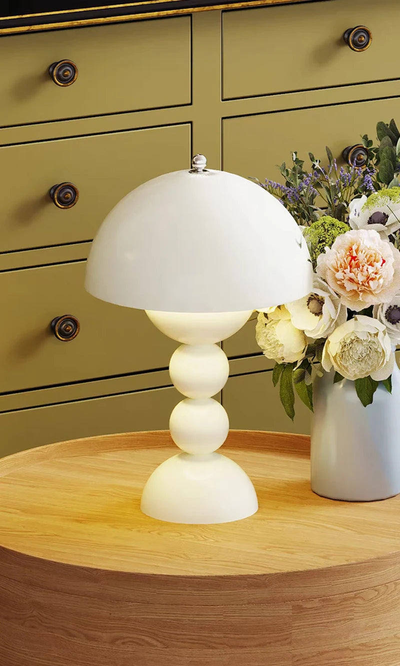 Nordic LED Flowers Table Lamp USB Dimmable For Home Living Table Bedroom Bedside Room Decoration LED Night Lamps Desk Light