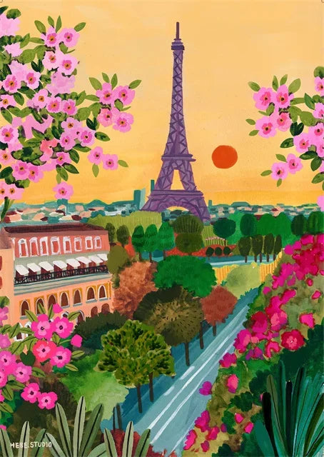 Colorful Travel Mountain City Canvas Painting Posters and Prints Abstract Landscape Wall Art Pictures for Home Living Room Decor