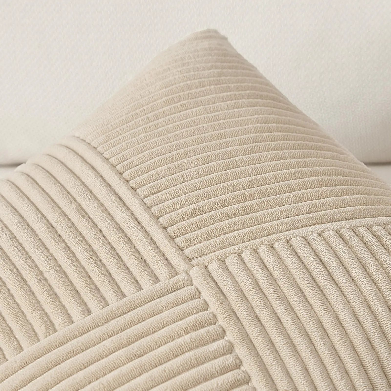 2025 New Spring Decorative Throw Pillow Covers Corduroy Boho Windmill Textured Cushion Cover 45x45CM Pillowcases Home Decor