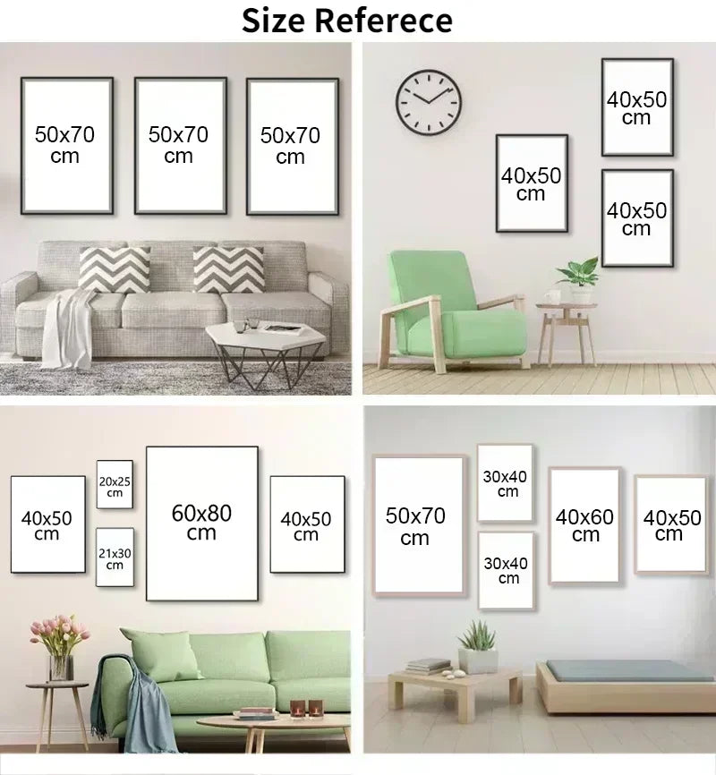 Abstract Nordic Figure Lines Girl Reading Book Posters Prints Wall Art Canvas Painting Blue Strip Wall Picture Home Room Decor