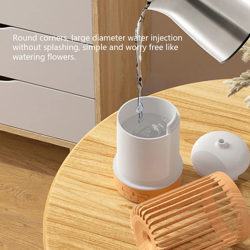 150ml Ultrasonic Aroma Diffuser USB Air Humidifier 7-color Night Light Essential Oil umidificador For Home Office Car Sprayer 1p