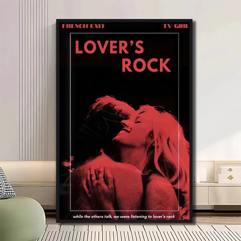 Classic TV Drama TV Girl Art Poster, Cover Magazine High-definition Printed Canvas Art, Used for Home Wall Decoration, Frameless