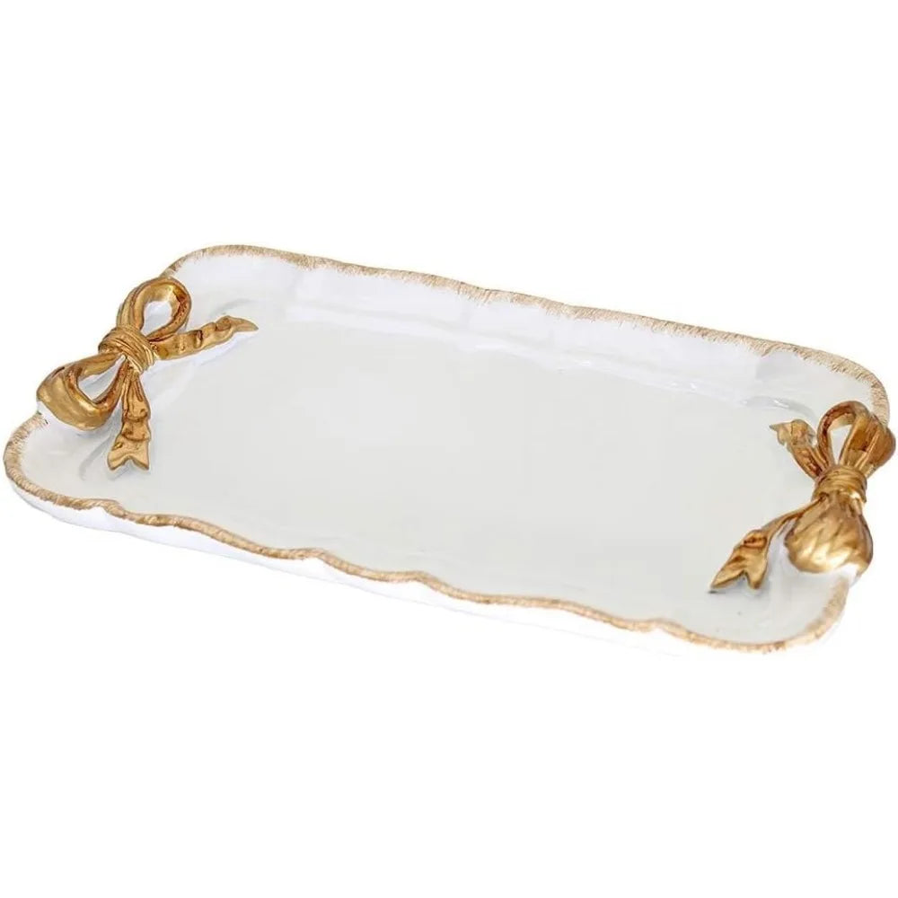 Vintage Decorative Tray Jewelry Tray Towel Tray Storage Tray Rings Necklace Bracelets Earrings Trays Cosmetics Jewelry