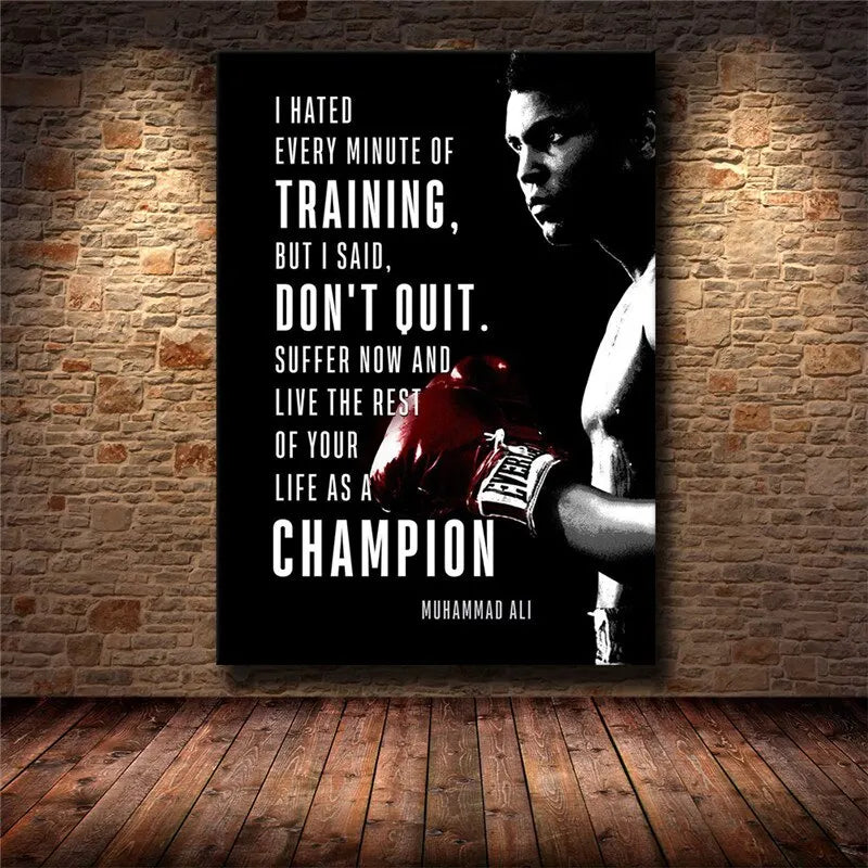 Inspirational Success Quote Canvas Art  Motivational HD Print Wall Art Poster for Living Room  Home Decor