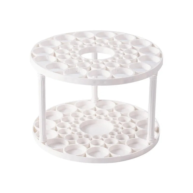 360 Rotating Makeup Holder Desktop Cosmetic Storage Box Organizer Large Capacity For Portable Lipstick Makeup Brush Pen Holder