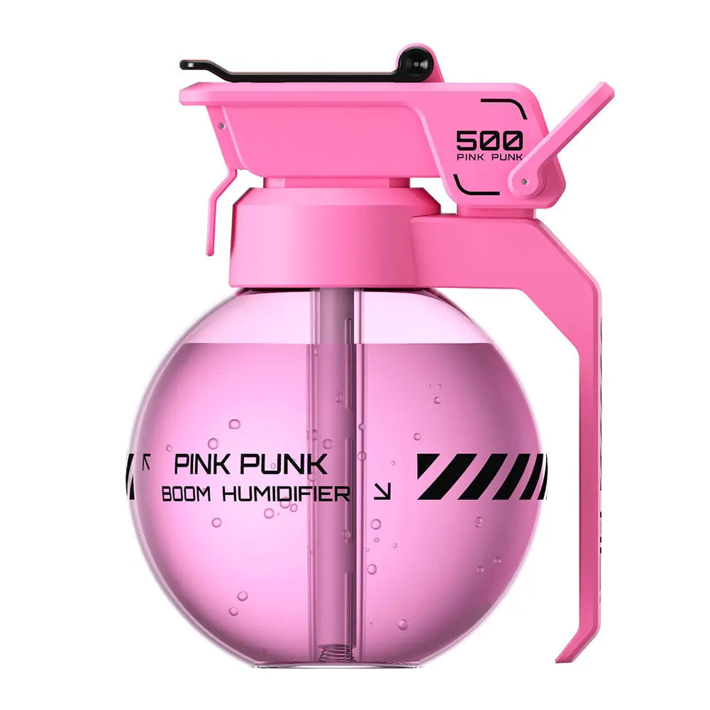 2025 Grenade Air Humidifier Essential Oil Diffuser Cyberpunk Decorative ir Diffuser Humidifier for Bedroom Home Office 500ml