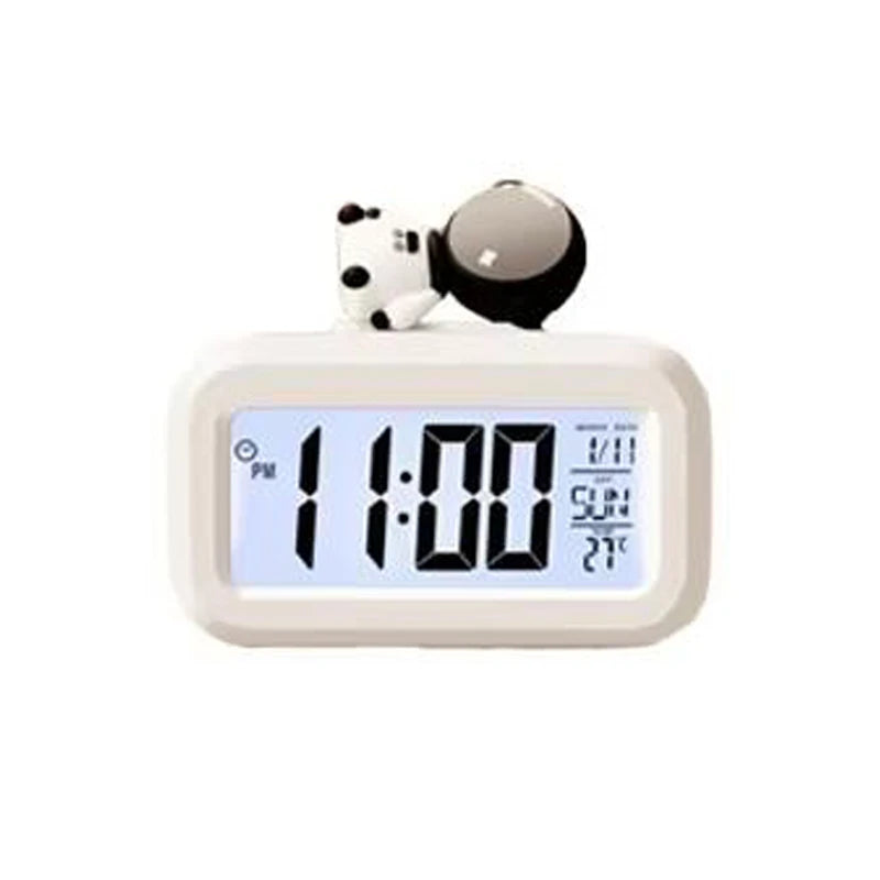 New Cartoon Music Stopwatch for Studying Time Management Date Countdown Timer Digital Table Clocks Reminder Desktop Alarm Clock