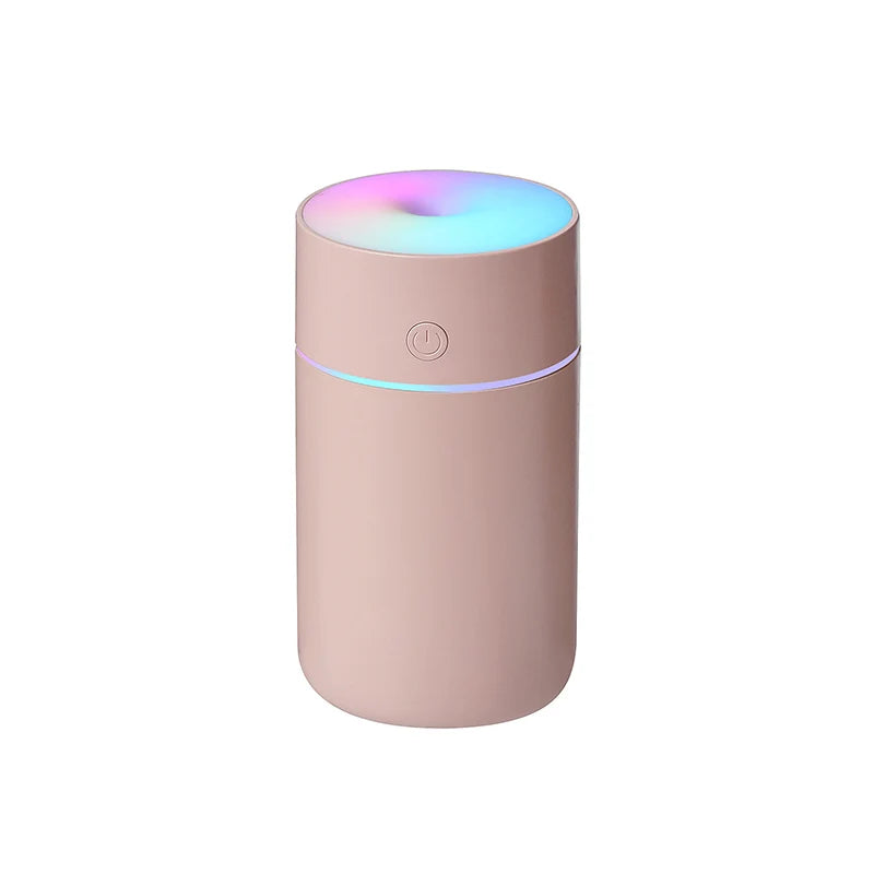 Colorful Portable Air Humidifier USB Rechargeable Wireless Home Car Mini Air Atomizer Aroma humidificador Essential Oil Diffuser
