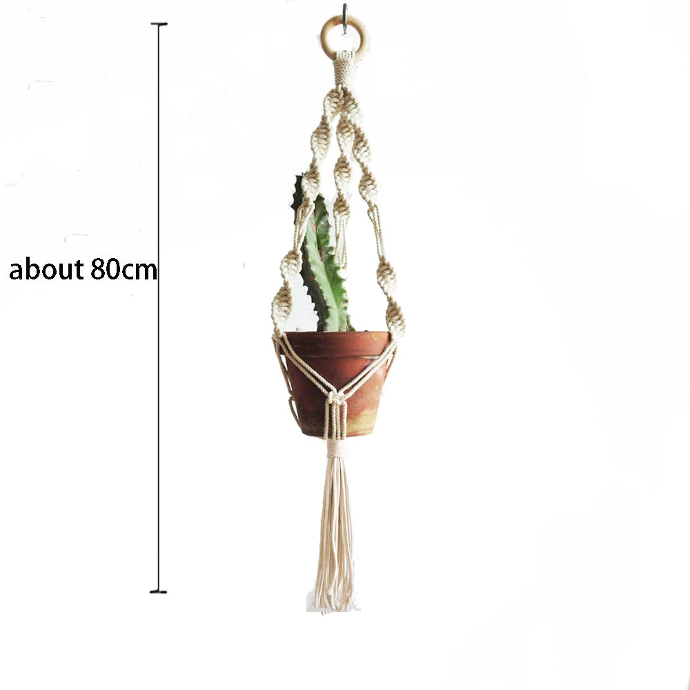 Good quality handmade macrame handmade plant hanger flower pot holder