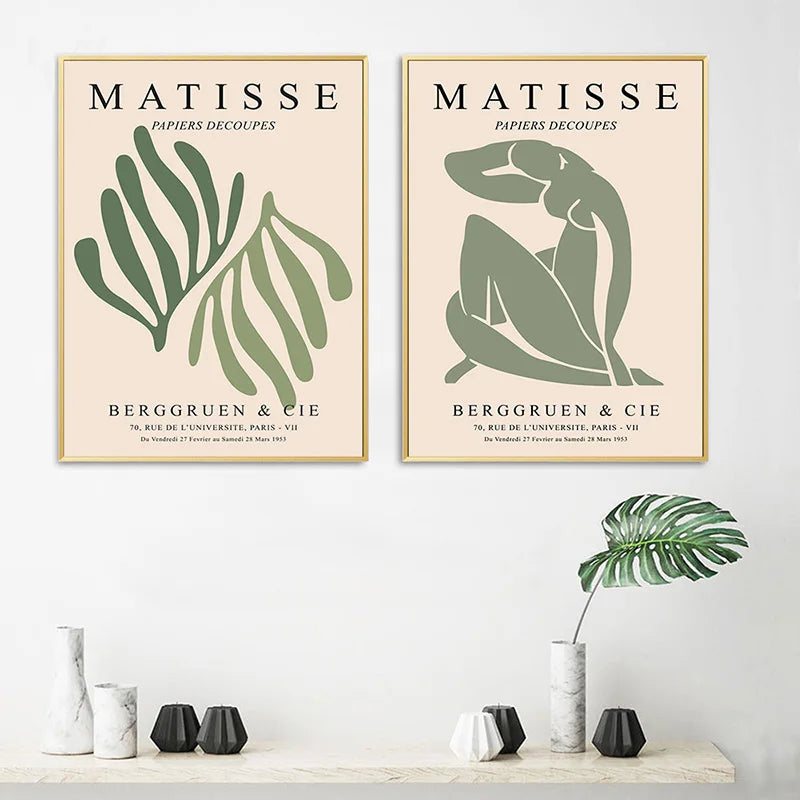 Matisse Flower Market Wall Art Picasso Sweat Poster Printing Abstract Nordic Living Room Home Decorative Painting